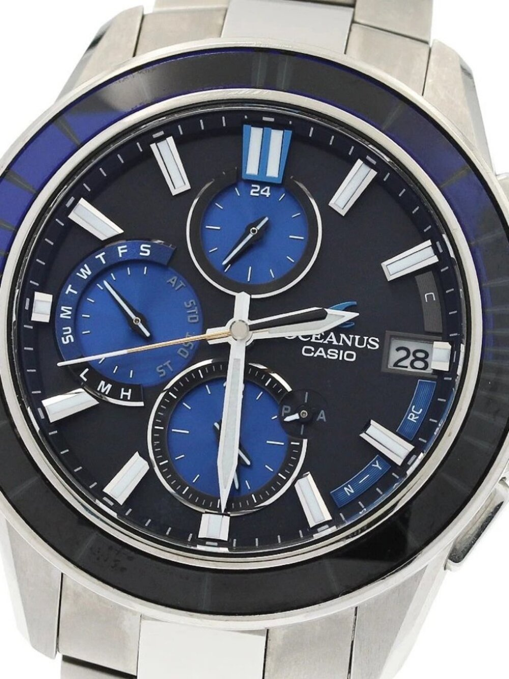 CASIO Oceanus Manta OCW-S4000C-1AJF Solar Powered Radio Men's Watch_959453